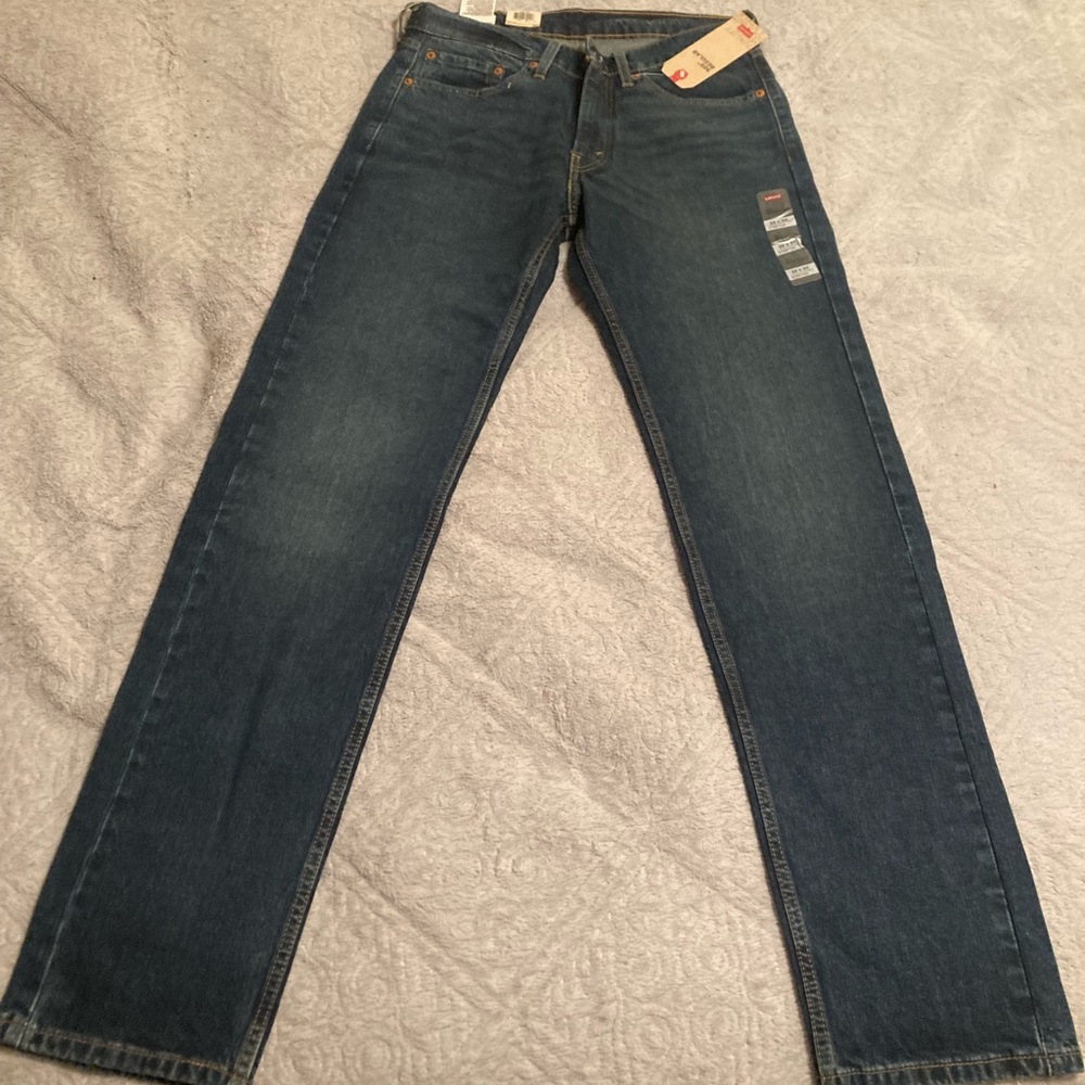 NWT Levi’s blue jeans 505 regular 32 x 34